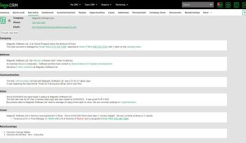 Sage CRM 2023 R1: UX Improvements - The Company Narrative