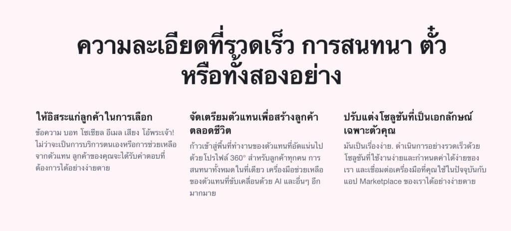 โซลูชันการบริการและการสนับสนุนที่ทรงพลัง สร้างขึ้นเพื่อตอบสนองความต้องการในปัจจุบัน และพร้อมที่จะปรับขนาดสำหรับอนาคต
