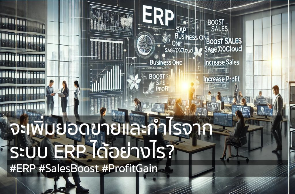 How to boost sales and gain profit from ERP