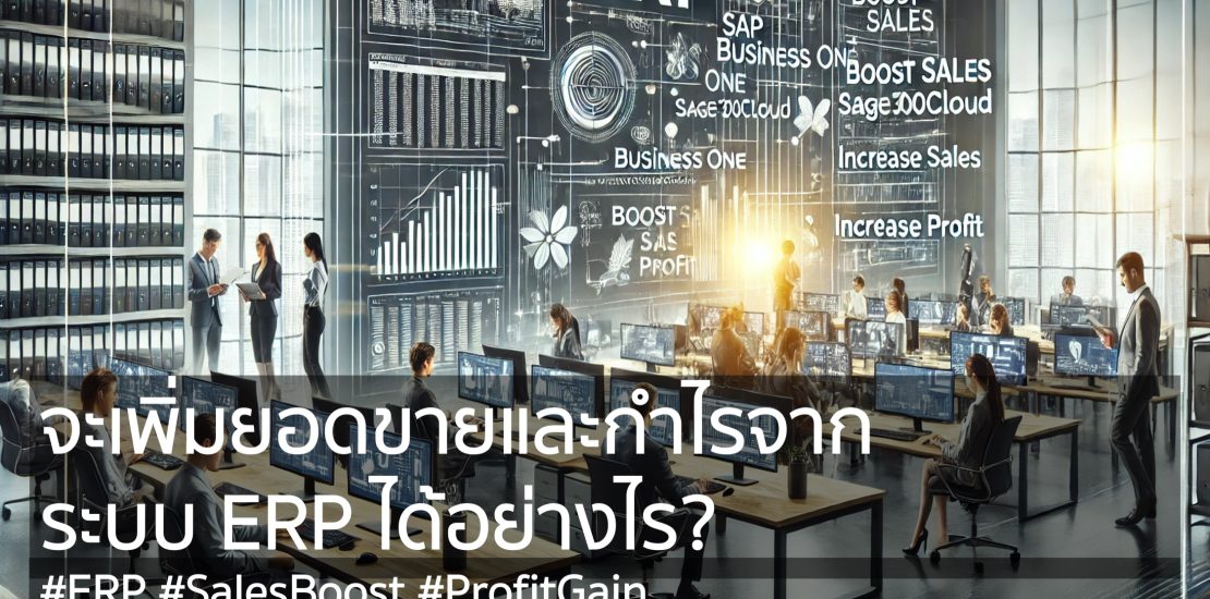 How to boost sales and gain profit from ERP