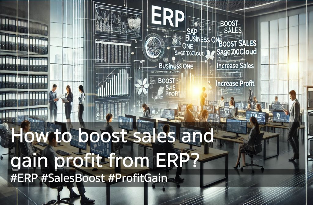 How to boost sales and gain profit from ERP