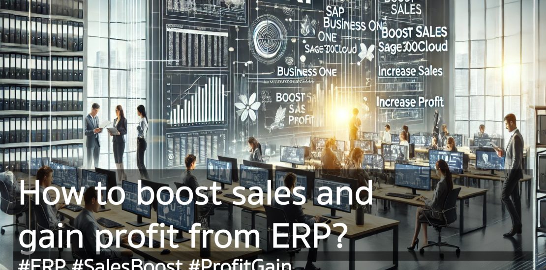 How to boost sales and gain profit from ERP