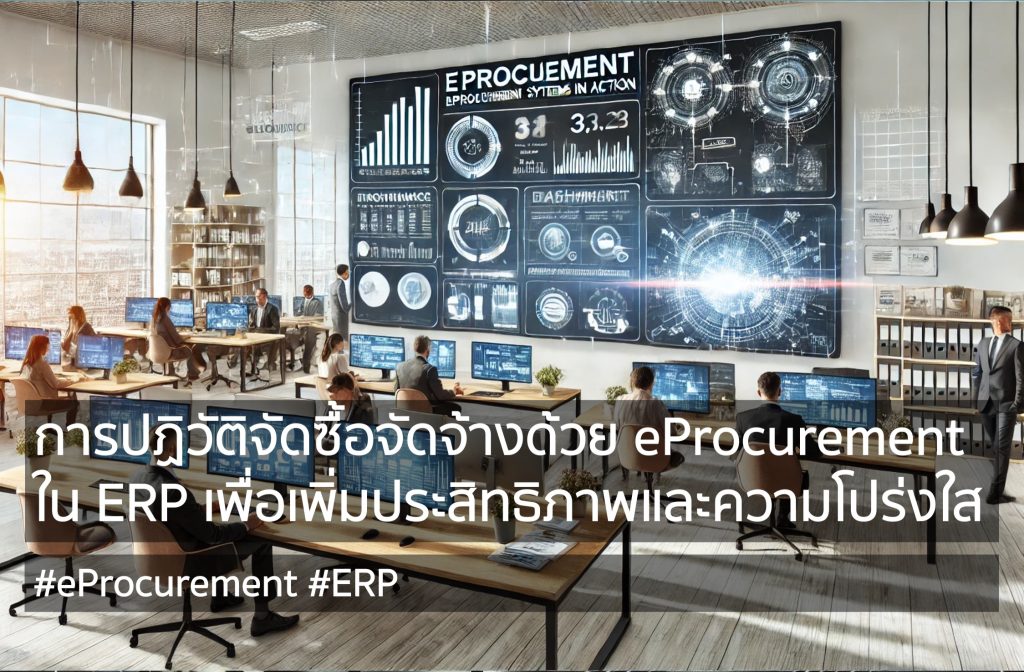 การปฏิวัติระบบจัดซื้อจัดจ้างด้วย eProcurement ใน ERP เพื่อเพิ่มประสิทธิภาพและความโปร่งใส