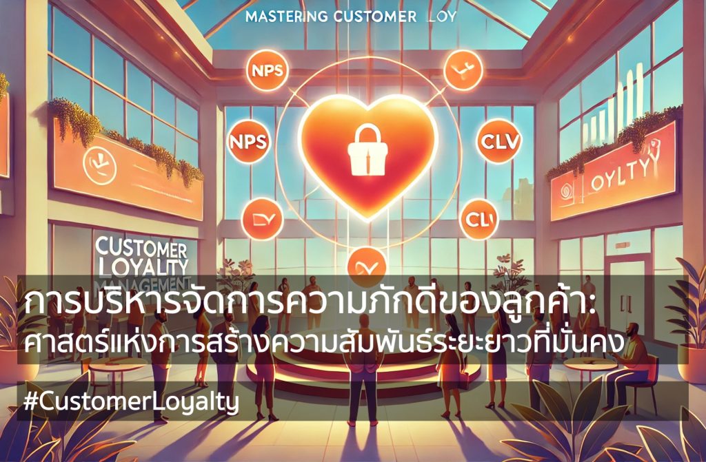 การบริหารจัดการความภักดีของลูกค้า: ศาสตร์แห่งการสร้างความสัมพันธ์ระยะยาวที่มั่นคง