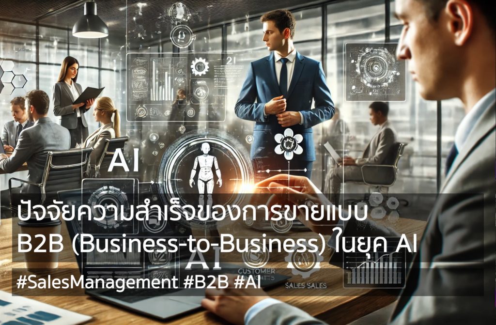 ปัจจัยความสำเร็จของการขายแบบ B2B Business-to-Business ในยุค AI