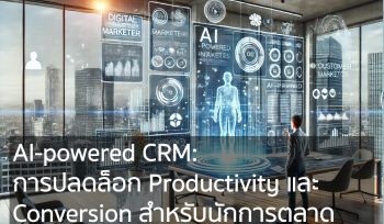 AI-powered CRM - การปลดล็อก Productivity และ Conversion สำหรับนักการตลาด