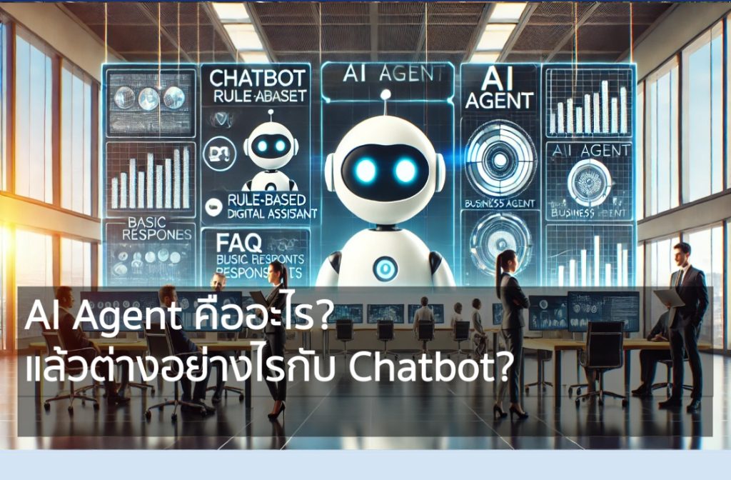 AI Agent คืออะไร แล้วต่างอย่างไรกับ Chatbot
