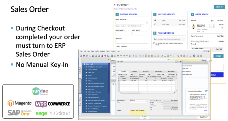 SAP Business One Sales Order