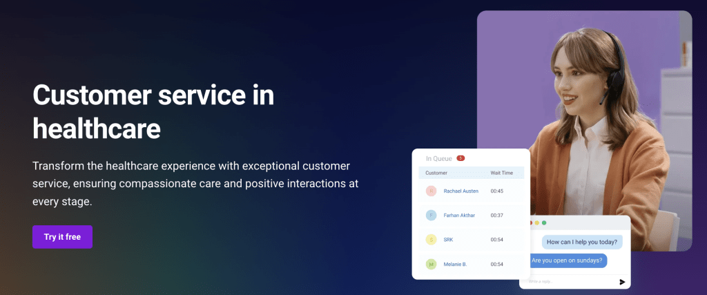 Customer service in healthcare