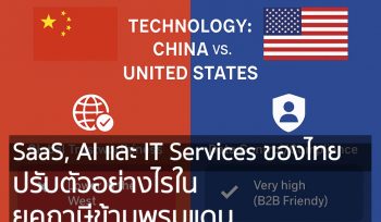 SaaS, AI และ IT Services ของไทย ปรับตัวอย่างไรในยุคภาษีข้ามพรมแดน
