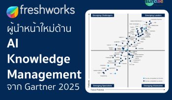 Freshworks: ผู้นำหน้าใหม่ด้าน AI Knowledge Management จาก Gartner 2025