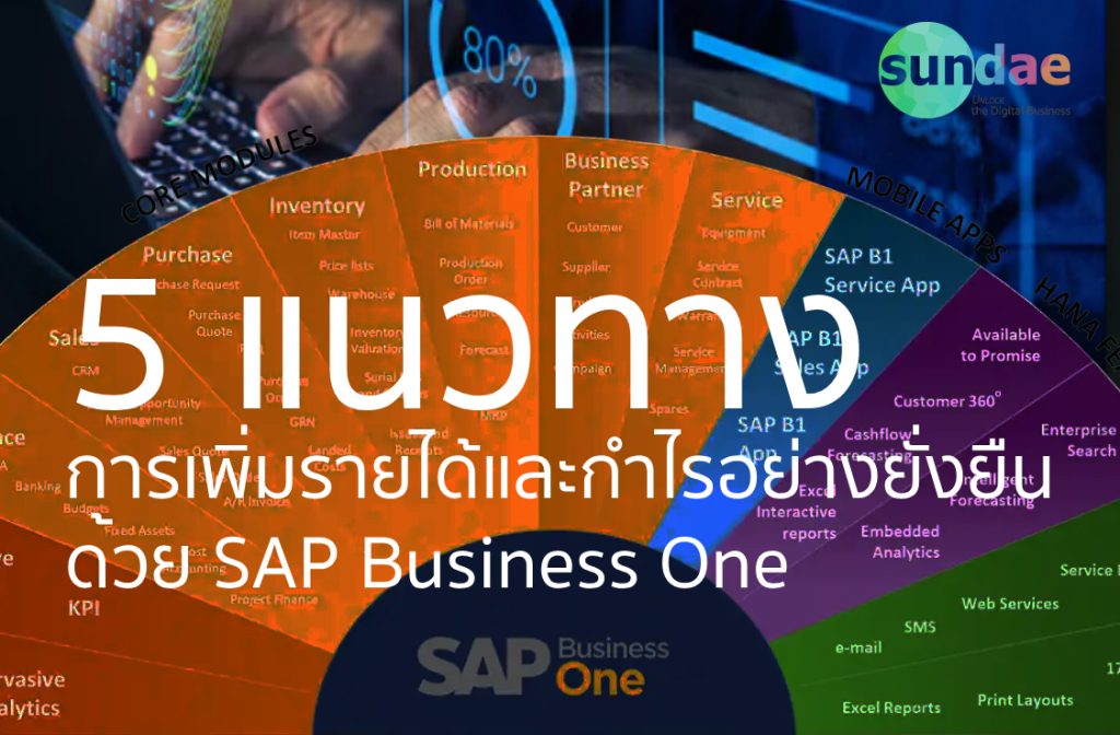 5 แนวทาง การเพิ่มรายได้และกำไรอย่างยั่งยืน ด้วย SAP Business One