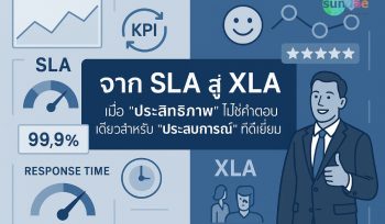จาก SLA สู่ XLA (Experience Level Agreements) เมื่อ "ประสิทธิภาพ" ไม่ใช่คำตอบเดียวสำหรับ "ประสบการณ์" ที่ดีเยี่ยม