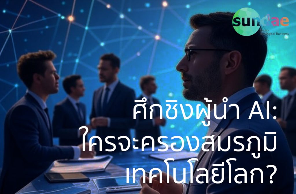 ศึกชิงผู้นำ AI: ใครจะครองสมรภูมิเทคโนโลยีโลก?