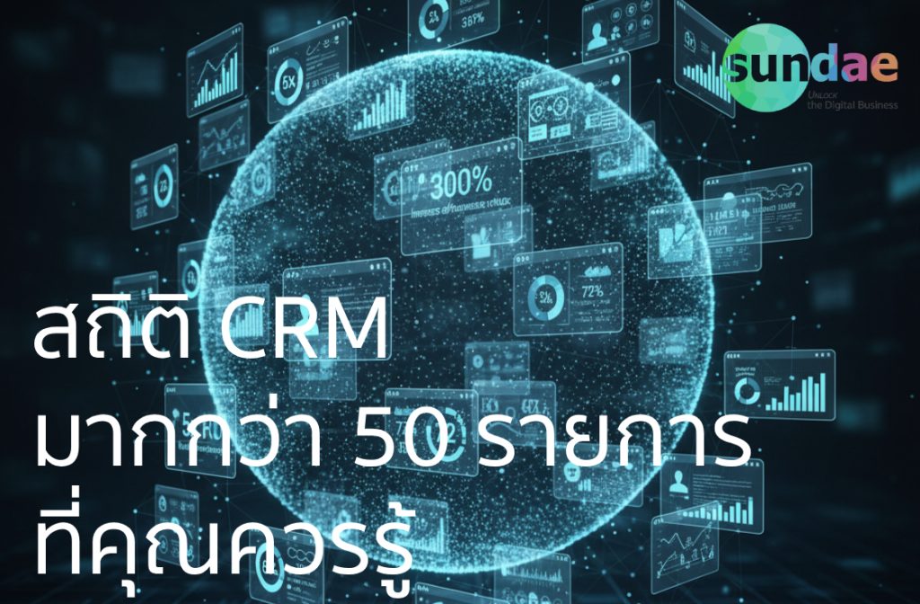 สถิติ CRM มากกว่า 50 รายการที่คุณควรรู้