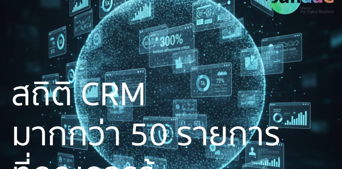 สถิติ CRM มากกว่า 50 รายการที่คุณควรรู้